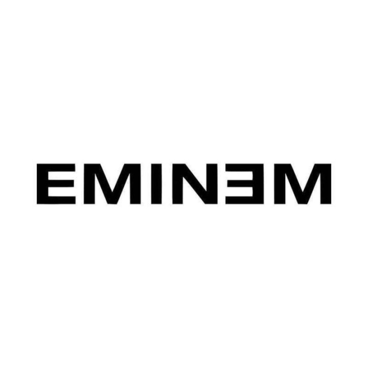 Eminem Stickers – Slim Shady Reverse E Logo (2-Pack)