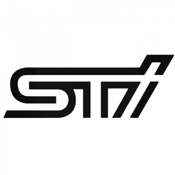 Subaru Sti Decal Sticker 1