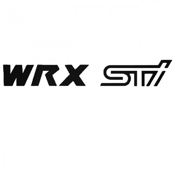 Subaru Wrx Sti Set Decal...