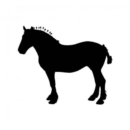 Buy Suffolk Punch Horse Vinyl Decal Sticker Online