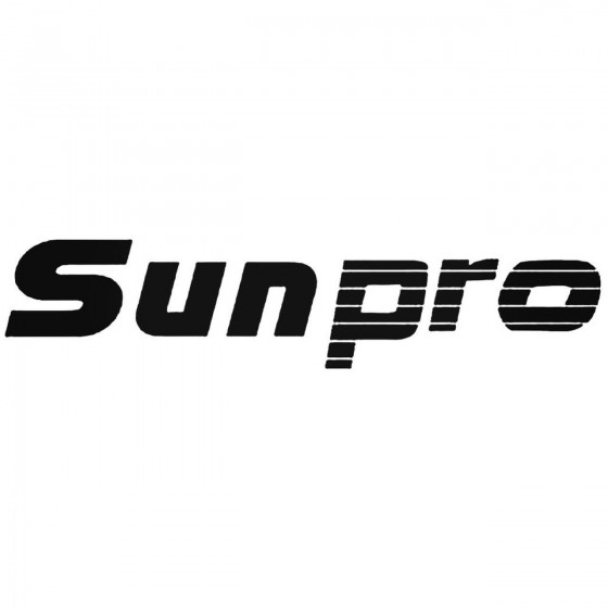 Sunpro Graphic Decal Sticker