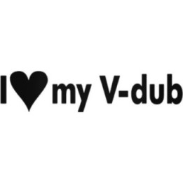 Buy Euro S I Heart My Vdub Euro Decal Online