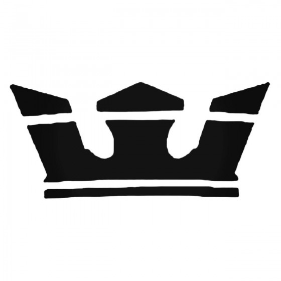 Supra Crown Decal Sticker