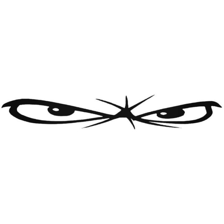 Buy Evil Eyes Graphic Decal Sticker Online