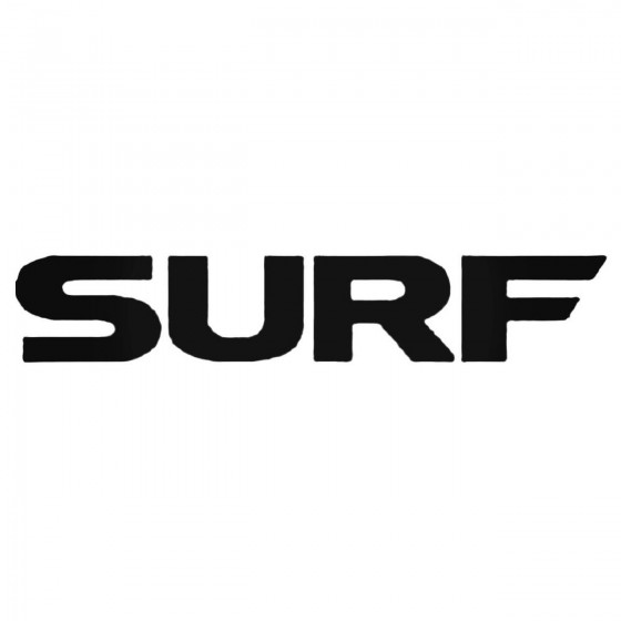 Surf Graphic Decal Sticker