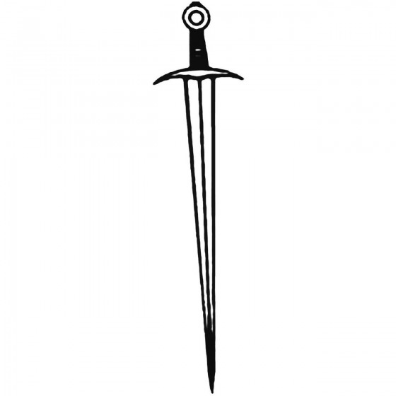 Sword Decal Sticker