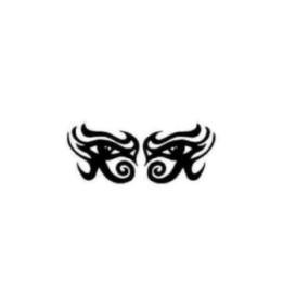 Eye of Horus Stickers – Egyptian Tribal Decals (2-Pack)