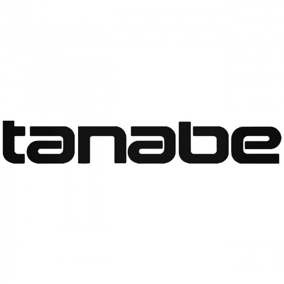 Tanabe 2 Vinyl Decal Sticker