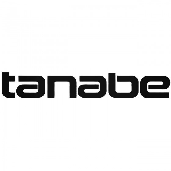 Tanabe Graphic Decal Sticker