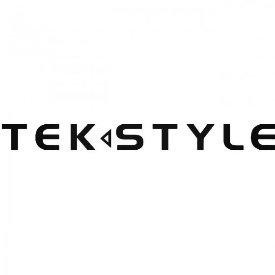 Tek Style Decal Sticker