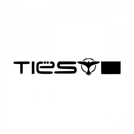 Tiesto New Logo Vinyl Decal...