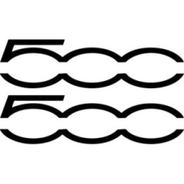 Fiat 500 Stickers – Abarth 595 695 Italian Lifestyle Decals (2-Pack)
