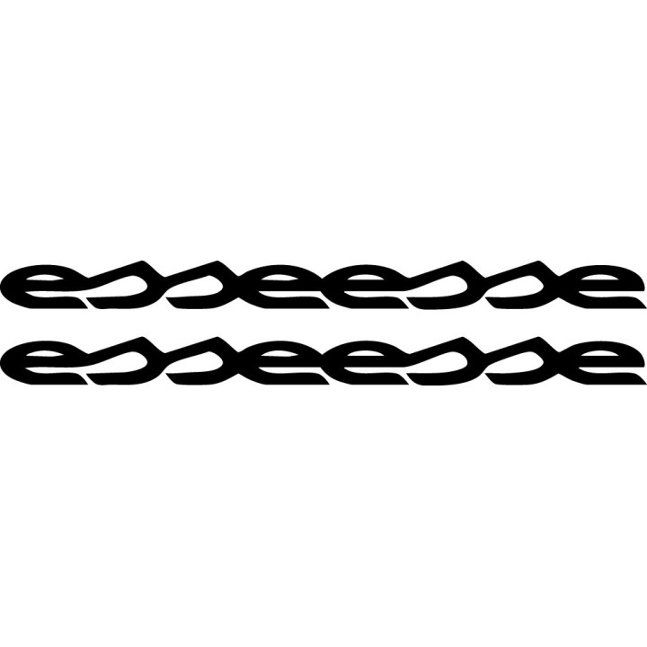 Fiat Abarth Esseesse Stickers – 500 Abarth 595 Performance Decals (2-Pack)