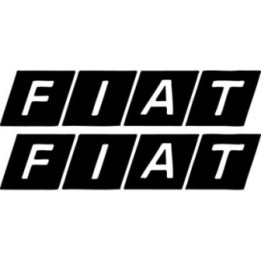 Fiat Stickers – 500 Abarth Punto Panda Tipo Decals (2-Pack)