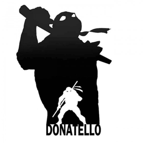Tmnt Donatello 013 Decal...