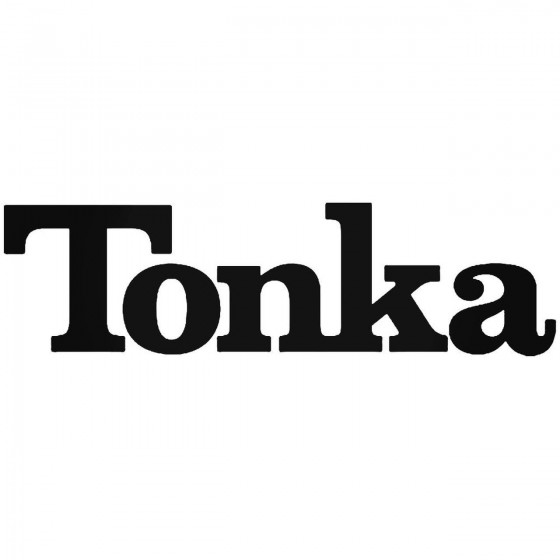 2x Tonka Logo Vinyl Decals...