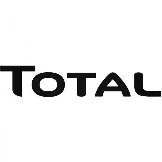 Total 1 Decal Sticker 2