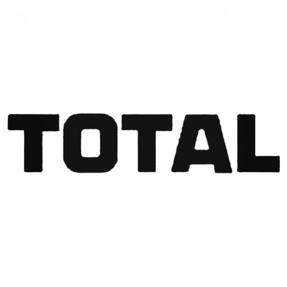 Total Decal Sticker