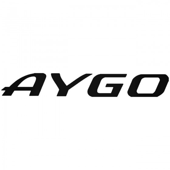 Toyota Aygo Vinyl Decal...