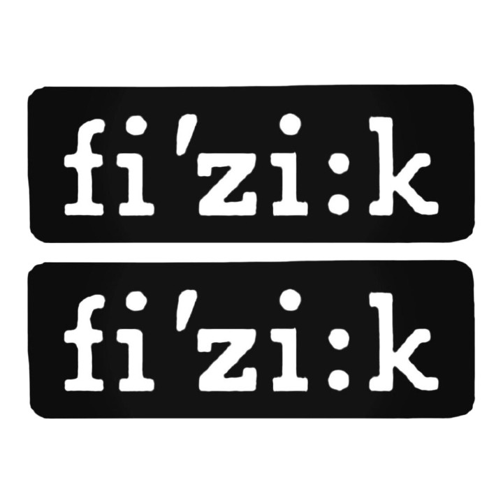 Buy Fizik Block Decal Sticker Online