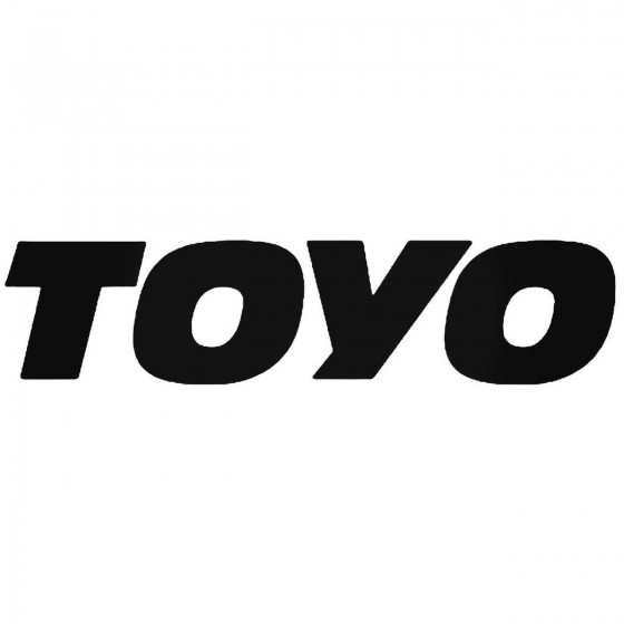 Toyo Tires 1 Vinyl Decal...