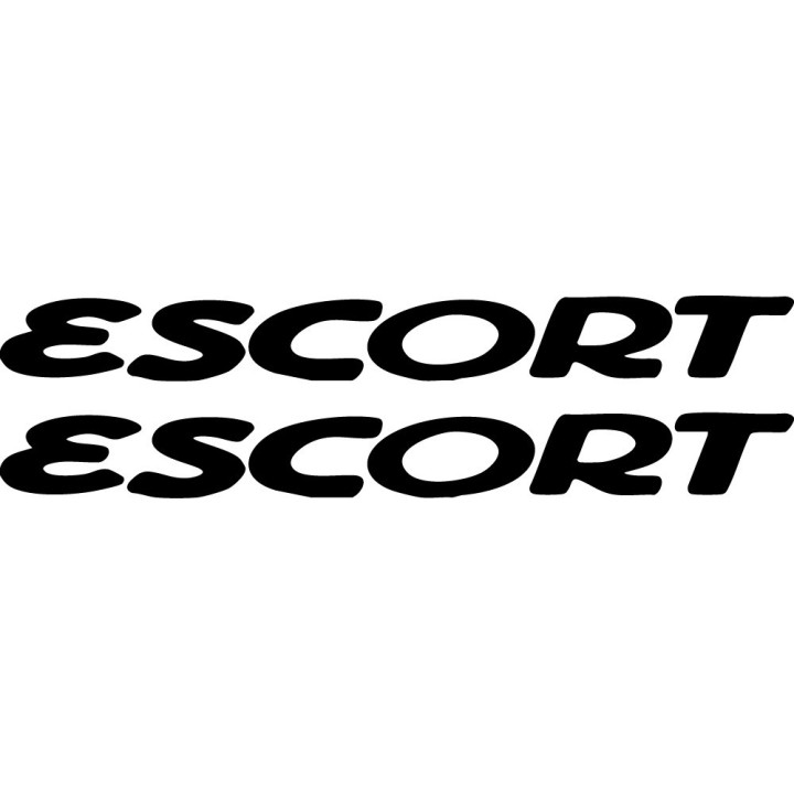 Ford Escort Stickers – Mk1 Mk2 RS2000 Cosworth Rally Decals (2-Pack)
