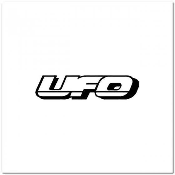 Ufo Vinyl Decal