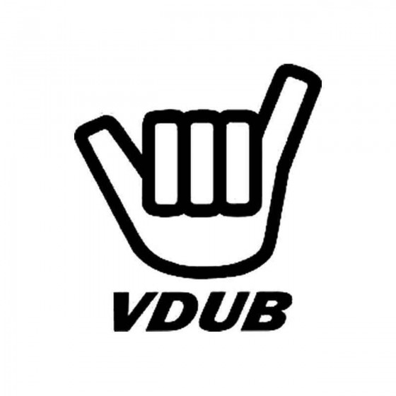 Vdub Vinyl Decal Sticker