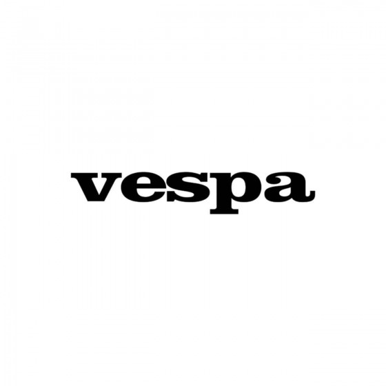 Vespa Ecriture Vinyl Decal...