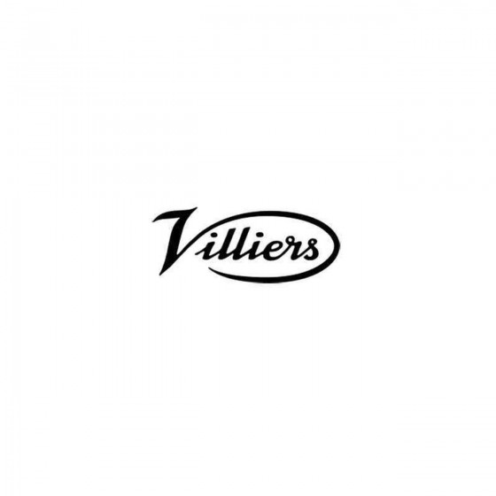 Villiers Vinyl Decal Sticker