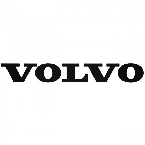 Volvo 1 Decal Sticker 2