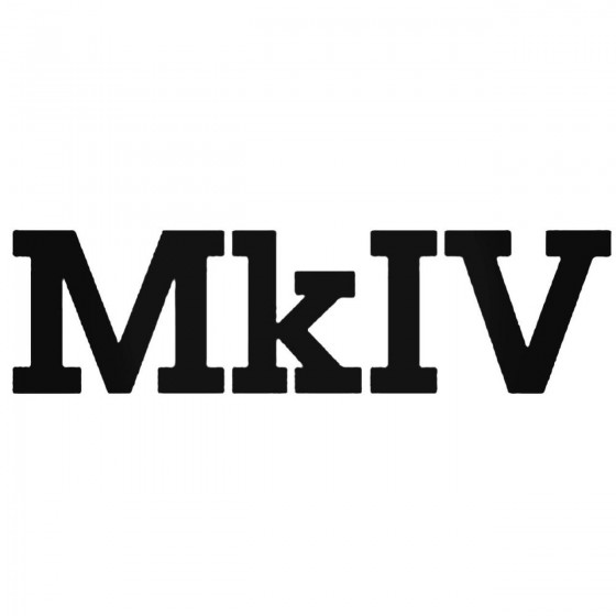 Vw Mkiv Decal Sticker