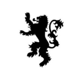 House Lannister Stickers – GOT Lion Sigil Decals (2-Pack)