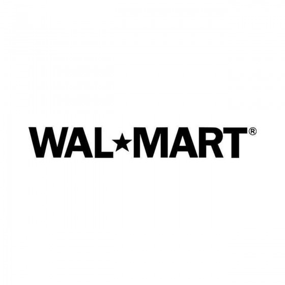 Walmart Logo Vinyl Decal...