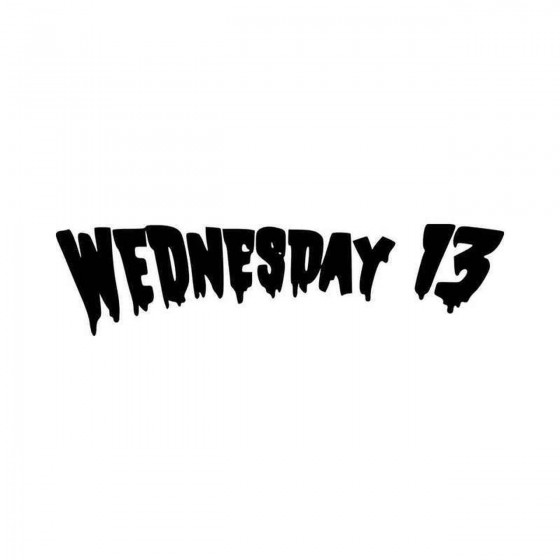 Wednesday Band Logo Vinyl...