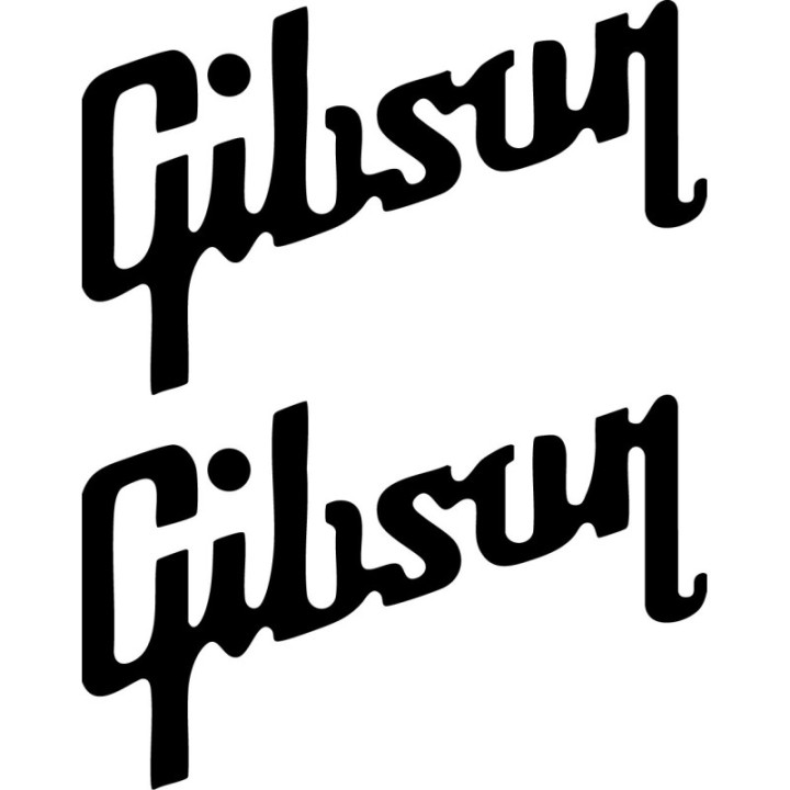 Gibson Guitar Stickers – Les Paul SG ES-335 Decals (2-Pack)