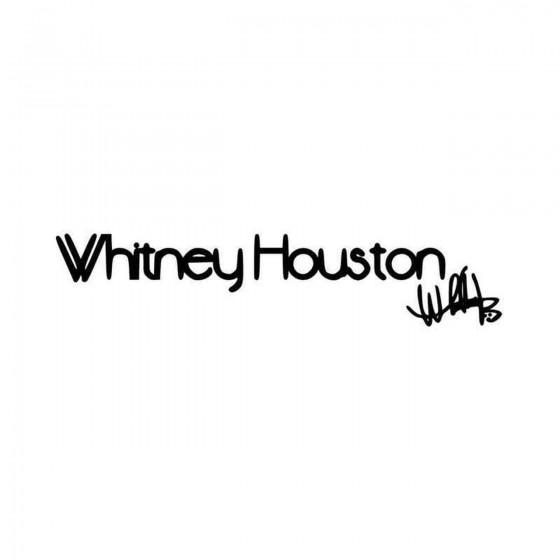 Whitney Houston Band Logo...