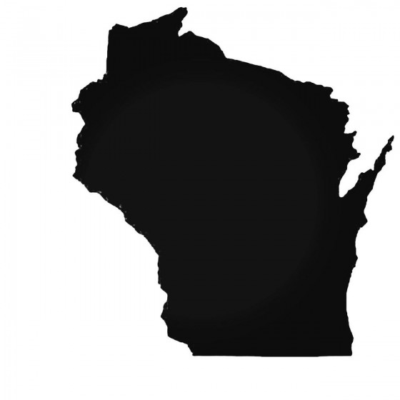 Wisconsin Wi State Decal...