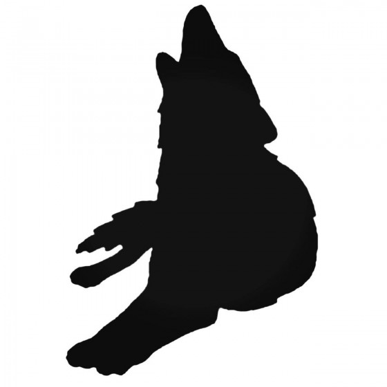 Wolf 5 Decal Sticker 1