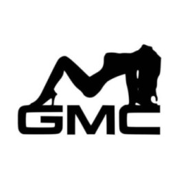 GMC Pinup Girl Stickers – Sierra Canyon Truck Decals (2-Pack)