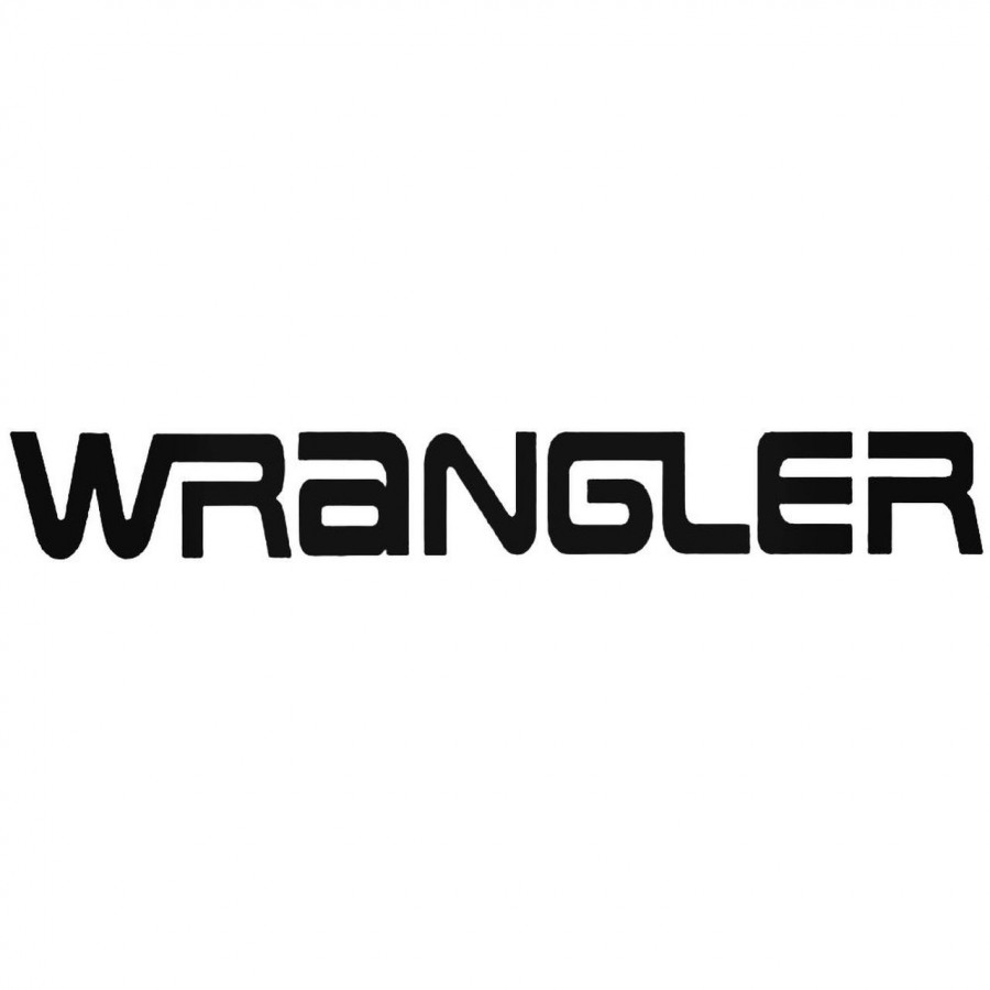 Buy Wrangler Graphic Decal Sticker Online