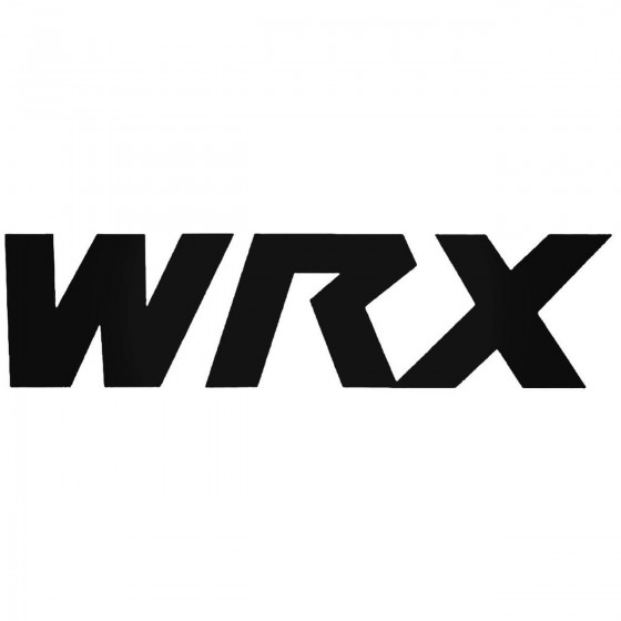 Wrx Graphic Decal Sticker
