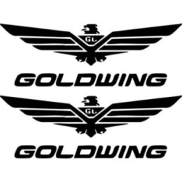 Honda Gold Wing Stickers - GL1800 GL1500 Touring Decals (2-Pack)