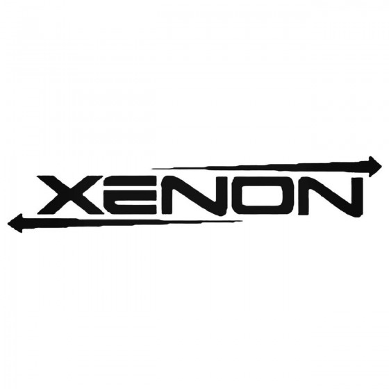 Xenon Lights Decal Sticker