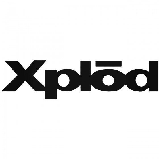 Xplod Graphic Decal Sticker