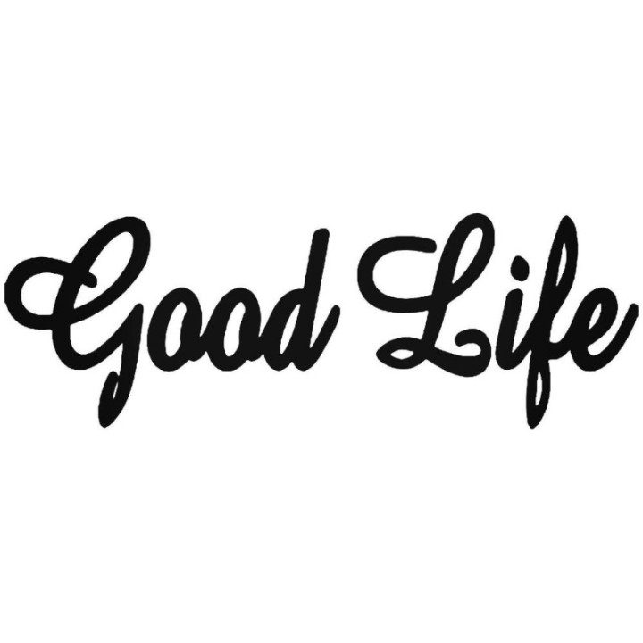 Good Life JDM Stickers – Street Culture Decals (2-Pack)