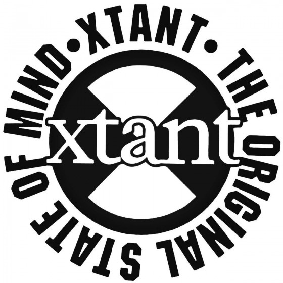 Xtant Graphic Decal Sticker