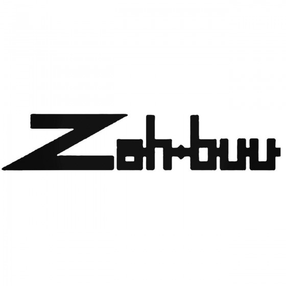 Zahbuu Vinyl Decal