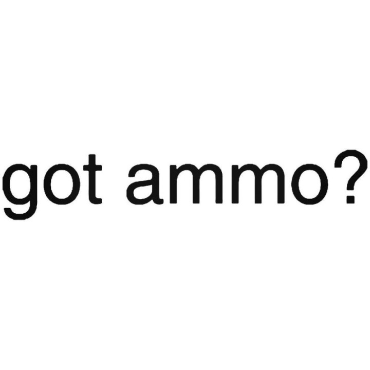 Got Ammo? Stickers – Shooting Sports Decals (2-Pack)