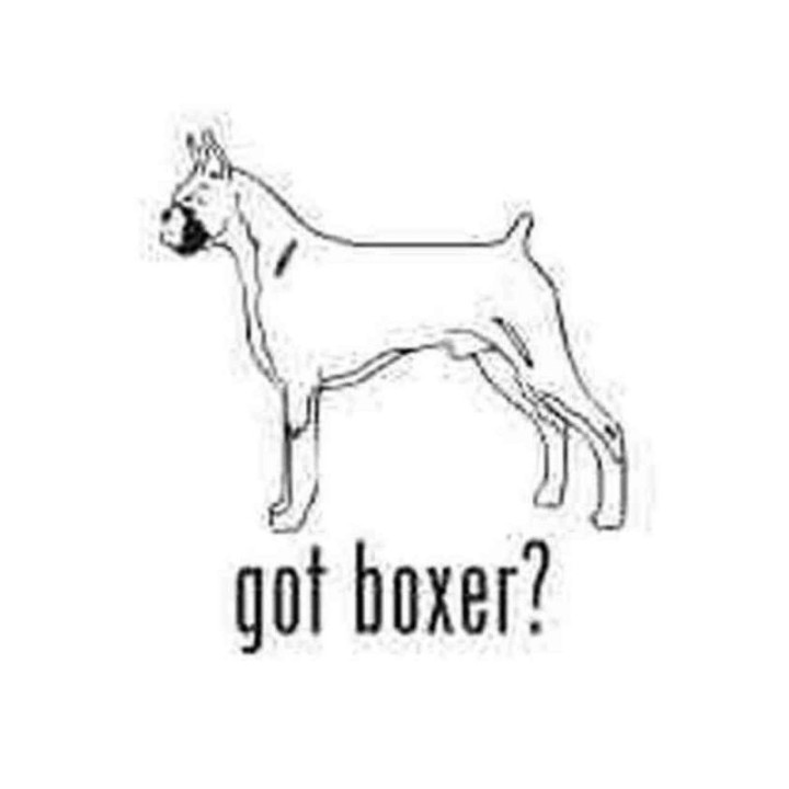 Buy Got Boxer Dog Decal Sticker Online